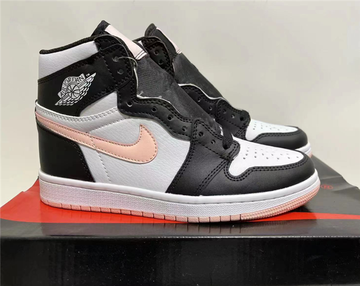 Women's Running Weapon Air Jordan 1 Black/White Shoes 0253 Women's Running Weapon Air Jordan 1 Black/White Shoes 0253